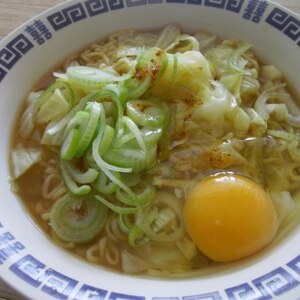 生卵ラーメン★